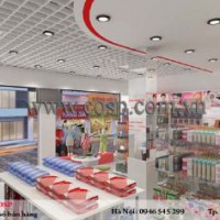 Thiết kế shop mỹ phẩm - Thời trang trẻ em - Chị Thanh - Hà Nội
